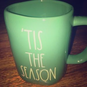 Rae Dunn “Tis The Season” Coffee Mug Green Xmas